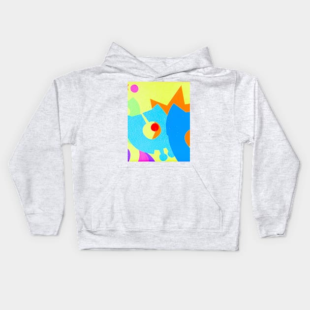 Living Design 1 - My Original Art Kids Hoodie by MikeMargolisArt